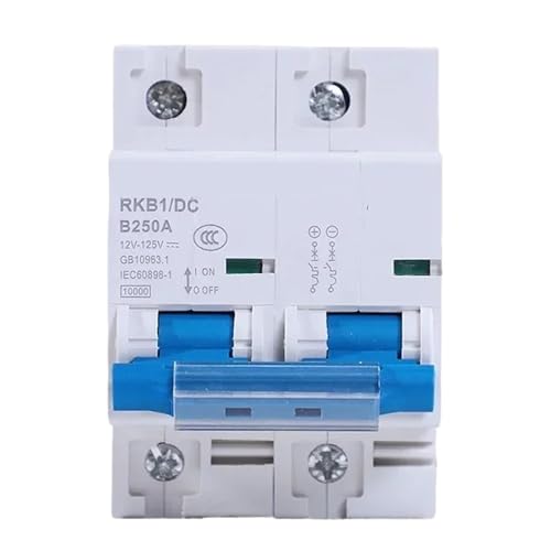Disjoncteur CC 2P 125A pour la protection de batterie de véhicule électrique