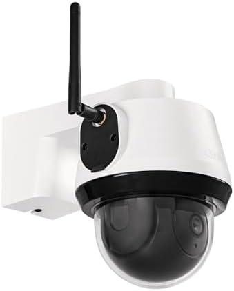 ABUS SmartLook Schwenken & Neigen Überwachungskamera mit Bewegungserkennung, Objekterkennung, 4K-Aufzeichnung, Push-Benachrichtigung, Nachtsicht, 2-Wege-Audio, Speicherkarte, Maski