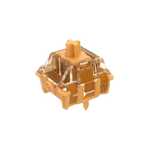 Interruttore di tastiera lineare magnetico arancione 20 sensore Hall SMD RGB fai da te impostazione gratuita pre-viaggio