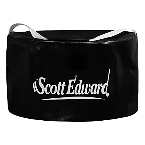Image of Scott Edward Golf Smash Bag Golf Impact Bag, Power Smash, Hitting Poket, Swing Training Aids, Practice Tool. Waterproof Durable PVC Fabric (Black)