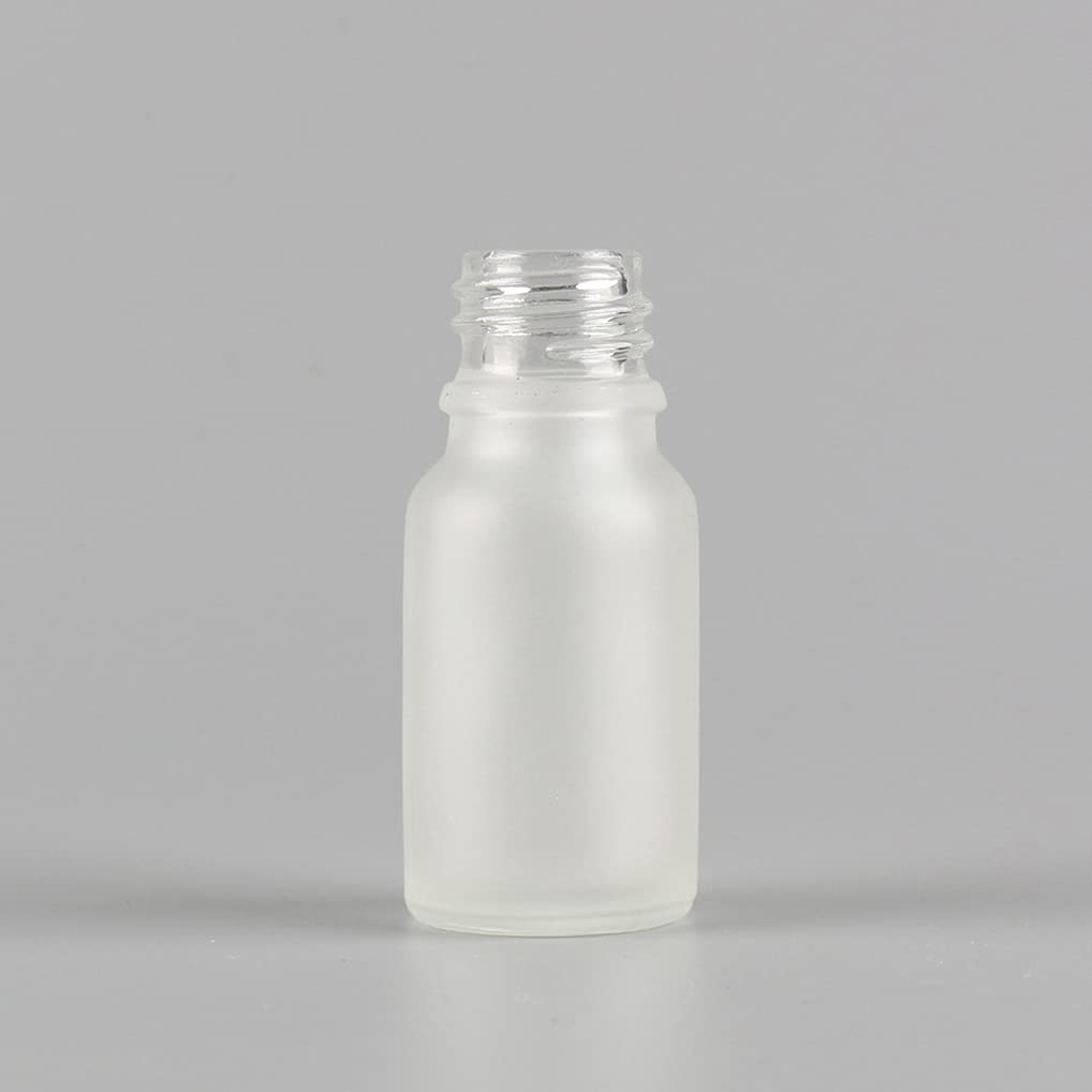 6 Bottiglie Contagocce In Vetro Opaco 10 Ml – Con Pipette In Vetro E Tappo Oro – Per Oli Essenziali E Aromaterapia + 2 Imbuti