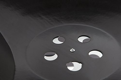 Fire Sense 01471 Fire Pit Bessemer Rolling Patio Fireplace Wooden Bonfire Porcelain Enamel Wood Burning thumb #6