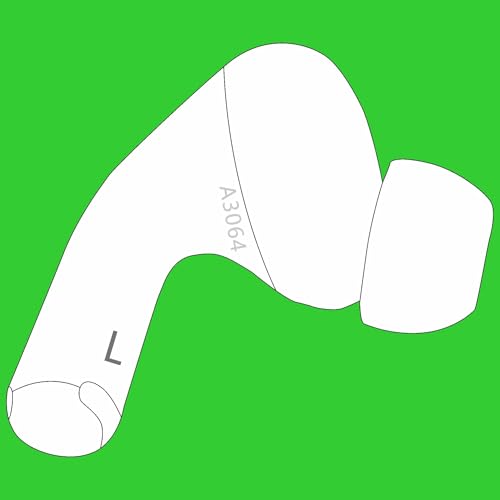 Meenova A3064 Single Left Earbud Replacement A3064 for Pods Pro 3rd Generation OEM A3065 Earbuds One Left Ear Side Only A3122 Compatible with Original Air Pros 3 Earpads Legit Used Ear Tips