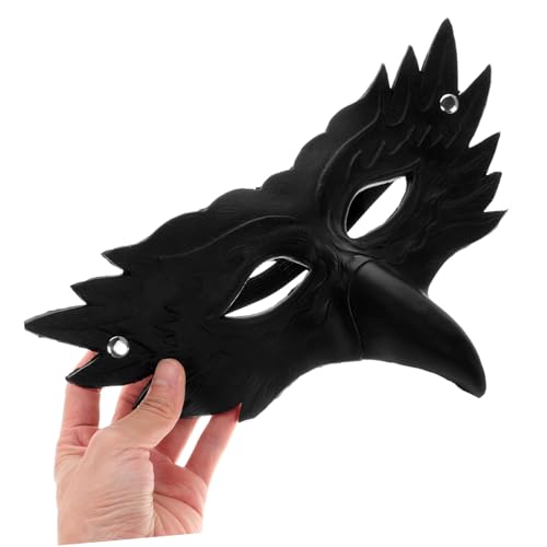 Masque de Carnaval PU Souple Set de 4 Accessoires de Fête Durables