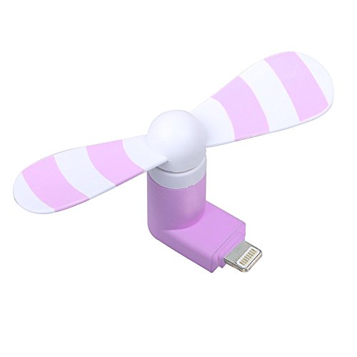 Seekermaker Mini Fan Portable Cooling Fan Phone Fan for iPhone 5 5s 5c