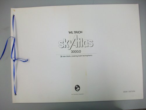 Sky Atlas 2000.0: 26 Star Charts, Covering Both Hemispheres Sky Atlas 2000.0: 26 Star Charts, Covering Both Hemispheres