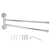 Wandgemonteerd handdoekenrek Handdoekhouder Zwenkbaar roterend handdoekenrek voor thuisbadkamer(Two shots)