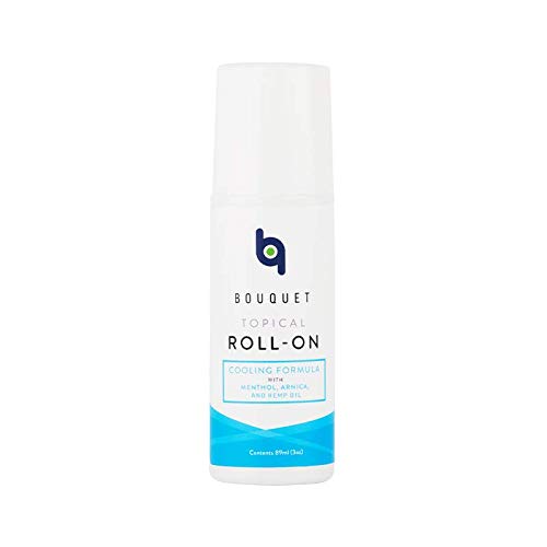 Bouquet Natural Hemp Cream Roll-On for Pain Relief and Inflammation with Arnica and Menthol - Image 4