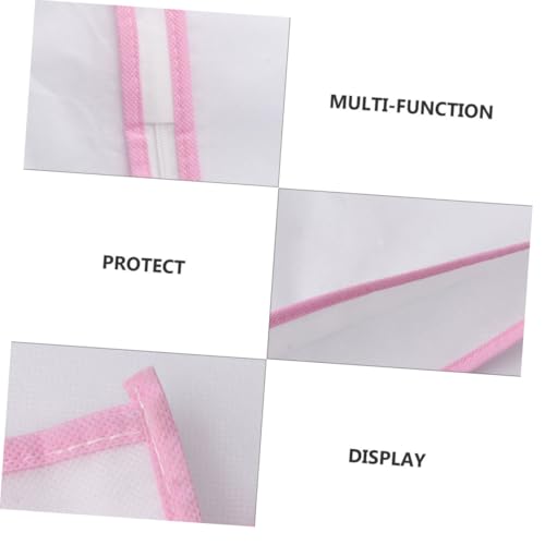 1Pc Nonwoven Wedding Dress Storage Bag Bridal Garment Cover for Dress Protection Long Edge for Travel and Home Use Keeps Gowns Wrinkle2