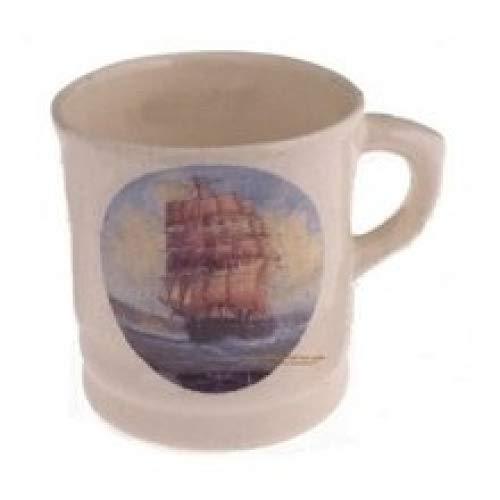 Colonel Ichabod Conk Ceramic Shave Mug * "Ship" Graphics * #115s