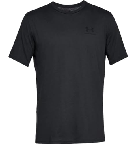 Under Armour Herren UA Tech Ss Fitness T-Shirt, Schwarz, M – Ansicht 1