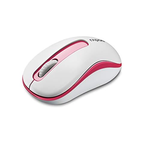 Rapoo M10 Plus kabellose Maus wireless Mouse 2.4 GHz Computermaus 1000 DPI Sensor 12 Monate Batterielaufzeit ergonomisch Cover