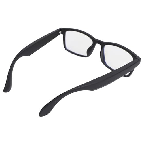 Dpofirs Inteligentne Okulary Bluetooth Audio, Okulary Unisex z Mikrofonem i Głośnikiem, Blokujące Niebieskie Światło, Jasny Kolor