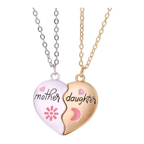 Elefezar Mother Daughter Necklace Set Cover