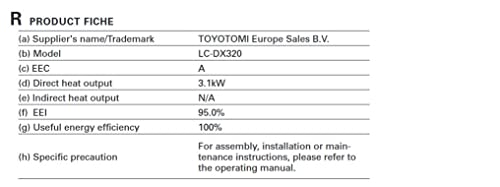 ZIBRO Heaters LCDX320 NF Approved Laser