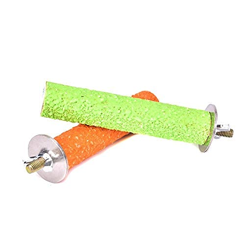 Western Era Set of 2 Safe Wood Sand Perch/Stand/Toy for Birds (Light Weight) (Size - 12") (B0878ZKGYJ) Amazon Price History, Amazon Price Tracker