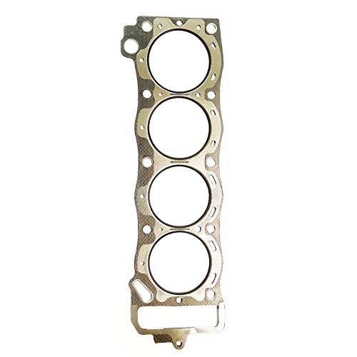 Image of Partsflow Engine Head Gasket Set W / 10 Head Bolts Compatible with Toyota 4RUNNER 1985-1995, CELICA 1985, Pickup 1985-1995 2.4L SOHC L4 8V, ENG.Code 22RE, 22REC ES71178 HS26185PT-2