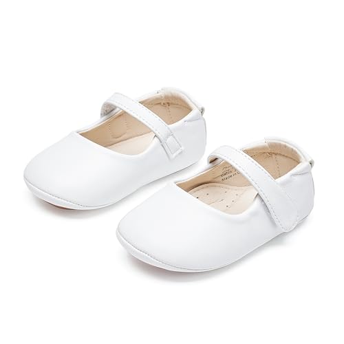 Image of PHIRAMIN Toddler Girl Mary Jane Dress Shoes-Little Girl School Uniform Shoes for Wedding Party
