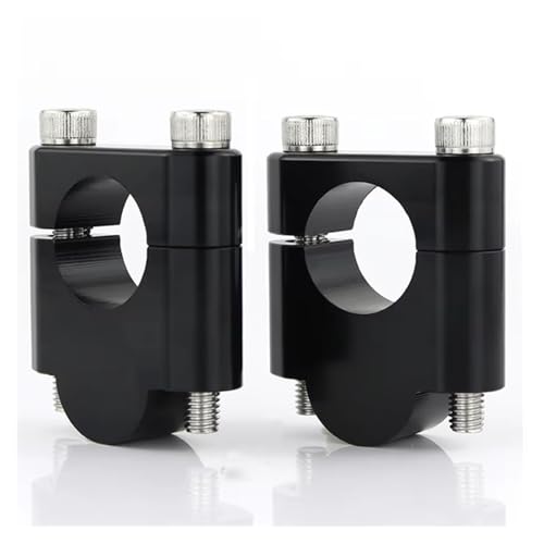 Guidon moto surélevé de 30mm avec le rehausseur 28 mm pour un meilleur confort