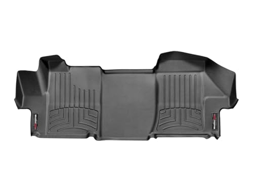 WeatherTech Custom Fit FloorLiners for Dodge Ram ProMaster, ProMaster, 1st Row - Over The Hump (446481), Black
