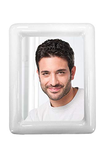 Photo en porcelaine personnalisable pour tombe, cadre rectangulaire durable