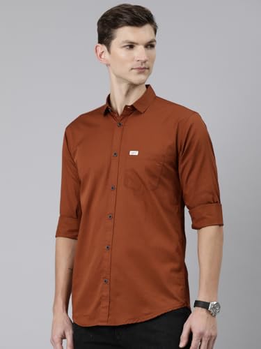 Image of Majestic Man Men Classic Slim Fit Pure Cotton Casual Shirt