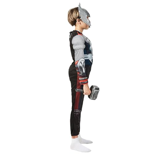 Disfraz completo superhéroe niño 4 piezas talla M miniatura 4