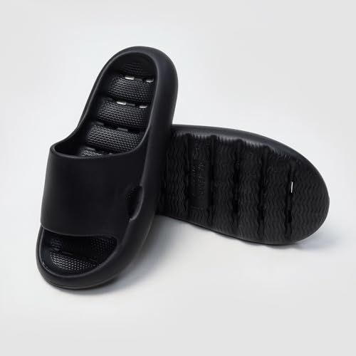 utune Shower Slippers for Men With Holes Non Slip Quick Drying Bath Slippers Women Indoor Sandals Summer House Slippers Unisex Soft Sole Shower Shoes2