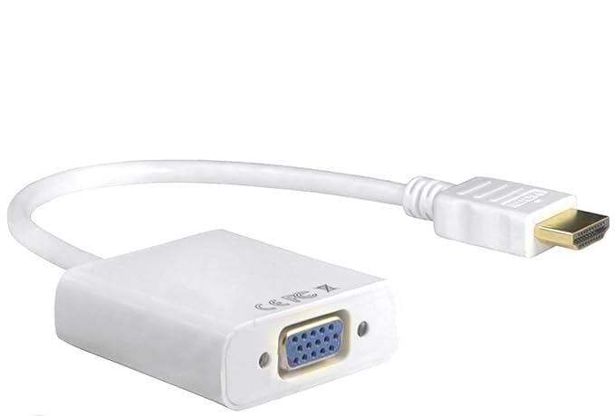 kabankart HDMI to VGA, HDMI Male to VGA Female Adapter Cable Converter ...