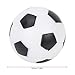 Table Soccer Foosballs, Soccer Game Table Soccer Balls Replacement Balls Foosball Tabletop Games Mini Black and White Soccer Balls (6Pcs) Football Supplies