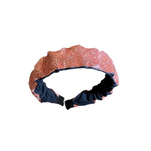 Bandeau plissé large JFDBGU pour coiffure artistique rapide sans douleur accessoire cheveux