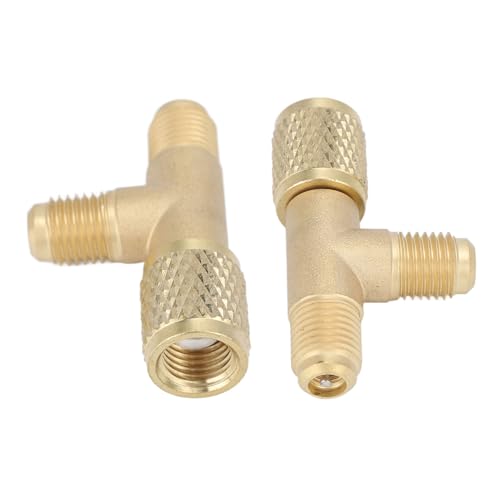 Conector rápido Fabater de latón para aire acondicionado 1/4 pulg miniatura 2