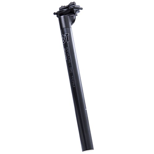 3T Stylus 25 Team Stealth Seat Post, Black