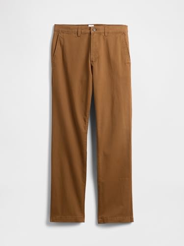 Image of Gap Men's Essential Straight Fit Khaki Chino Pants