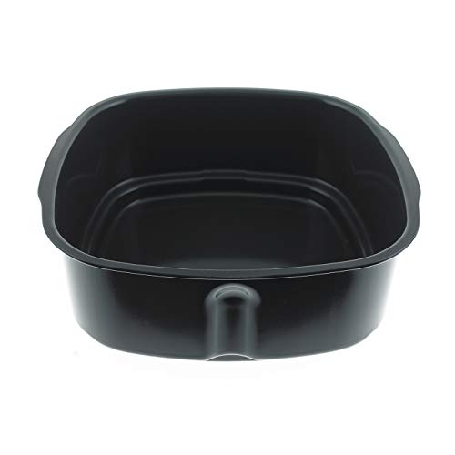 官方Foodi Nano-Ceramic Pot [4132J301UKE] 兼容Foodi AG301，黑色