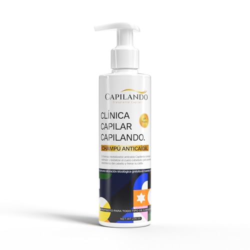 Champú Anticaída para Hombres y Mujeres con Antiandrógeno. PH Neutro.