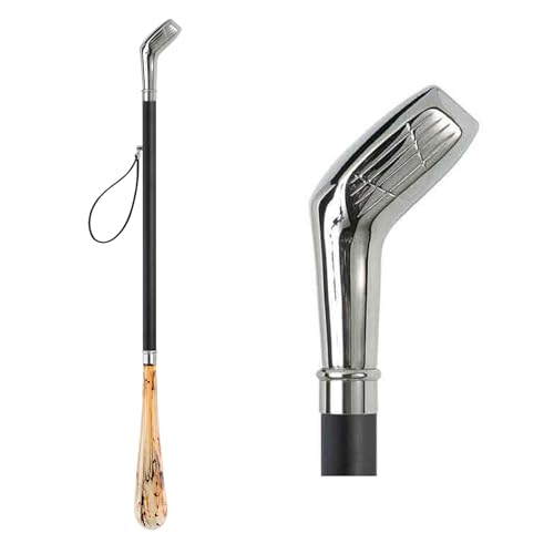 Calzador de diseño de 70 cm DELFA con mango de palo de golf, el regalo elegante ideal