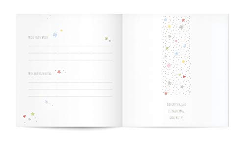 goldbuch 15328 Babyalbum mit Fensterausschnitt, Babyworld Eule, 30 x 31 cm, Baby Fotoalbum mit 60 weiße Blankoseiten & 4… – Bild 5