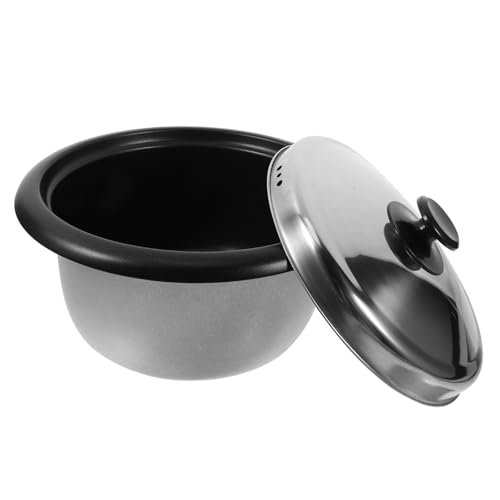 LOLIPPYY Repuesto Olla Interior para Cocina Eléctrica Doméstica Olla Antiadherente Resistente al Desgaste con Tapa Compatible y Cocinas Eléctricas