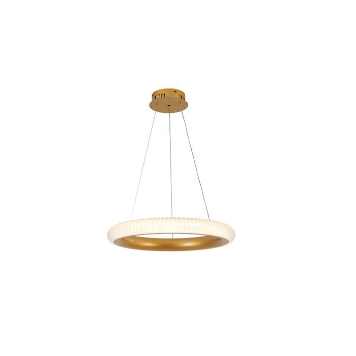 Lampada a sospensione a LED, 35 W, 4900 lm, oro rosa, MORTAL-70, 3CCT