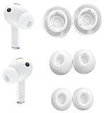 Replacement Earbuds Tips Eartips for Galaxy Buds3 Pro, Ear Tips Silicone Ear Buds Ear Caps Ear Gels, S/M/L 3 Size 3 Pairs,White gj3pw3