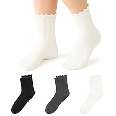 3 Pairs (Black,white,charcoal)