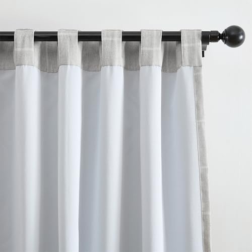 Threadmade Sawyer Window Panel, Gray - 52" W x 84" L - image 8