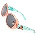 Disney Moana Girls Sunglasses For Kids with Matching Glasses Case and UV Protection for Toddlers (One Size, Moana)