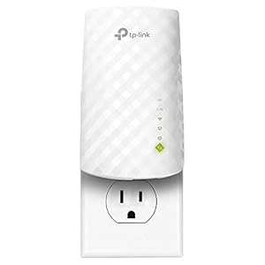 TP-Link AC750 WiFi Range Extender – Dual Band Cloud App Control Up to 750Mbps, One Button Setup Repeater, Internet Booster, Access Point Smart Home & Alexa Devices (RE220) (Renewed)