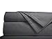 Pure Egyptian Cotton 1000 Thread Count Bed Sheet Set (4 Piece) Italian Finish | Fits Mattress Up to 17 inch Deep Pocket Pattern Solid (Color - Elephant Grey) Luxury Soft Cotton King Size Sheets