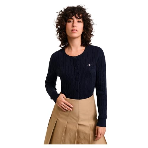 GANT Stretch Cotton Cable Cardigan - M – Ansicht 1