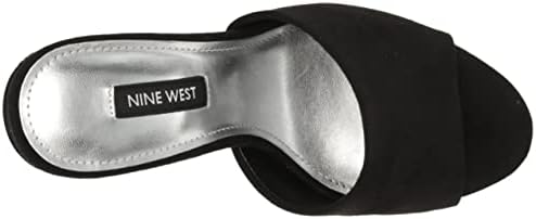 Nine West Women's WILIA Heeled Sandal, Black 001, 5.5 | Image 4