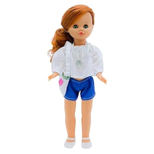 FOLK Muñeca colección Sintra Original 40 cm. 100% Vinilo con Jeans, Camisa y Bolso de diseño edición Especial Limitada. Fabricada en España | Ya disponible en tu tienda friki favorita! En mundofriki.es!