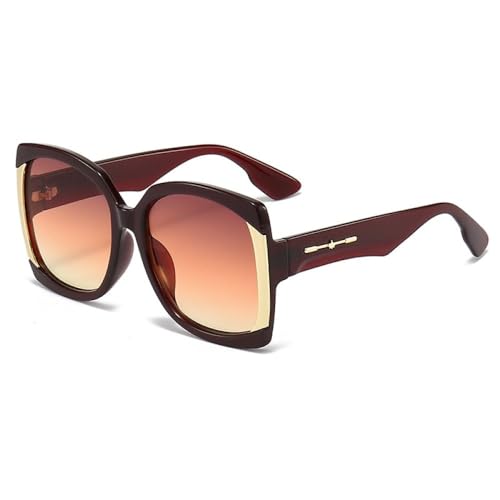 Lunettes de soleil carrées vintage pour terrasse de café et conduite d'été nuances violet